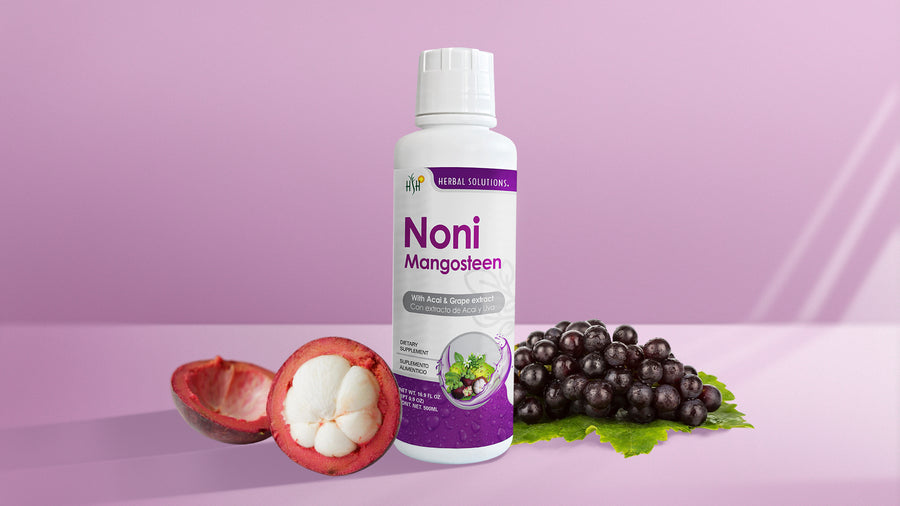 Antiox Juice. Noni with Mangosteen