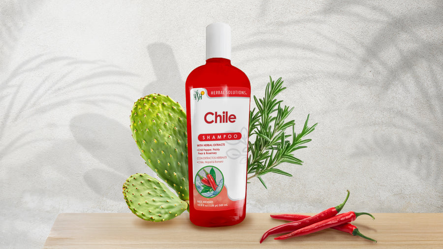 Shampoo Chile Romero y Nopal