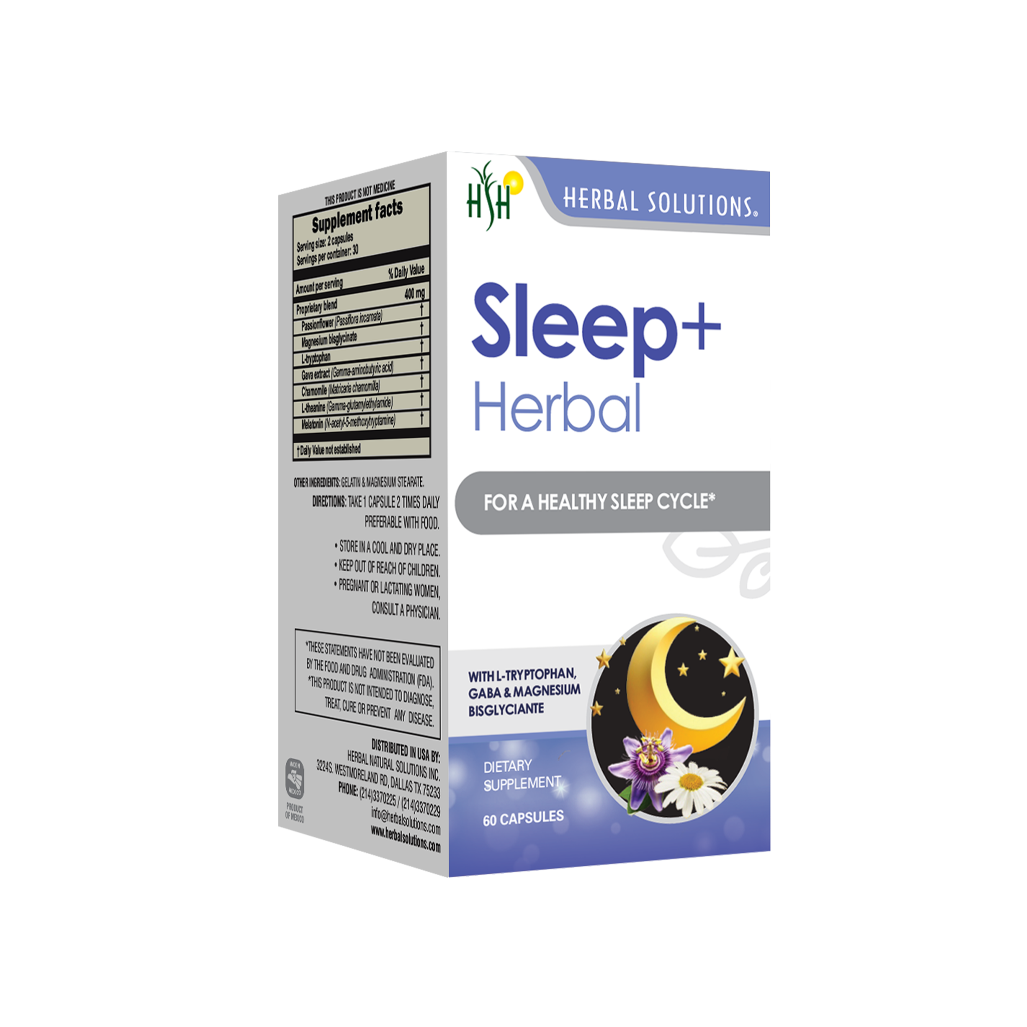 Sleep+ Herbal (Capsules) – Herbal Solutions