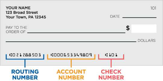 Cheque de muestra