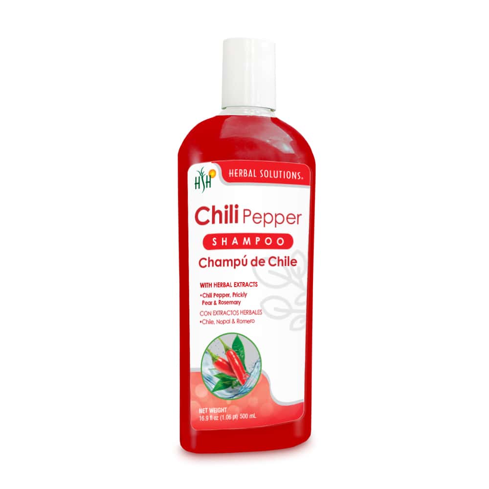 Chili pepper shampoo